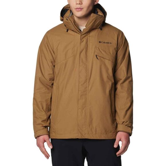 Columbia Men’s Big Tall Bugaboo II Fleece Interchange Winter Jacket Brown 2XT